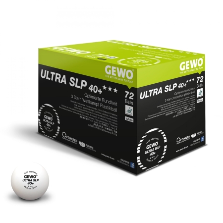 Piłki Gewo Ultra SLP 40+ meczowe Karton 72 szt.